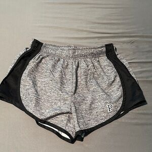 PINK VS Gray and Black Athletic Shorts